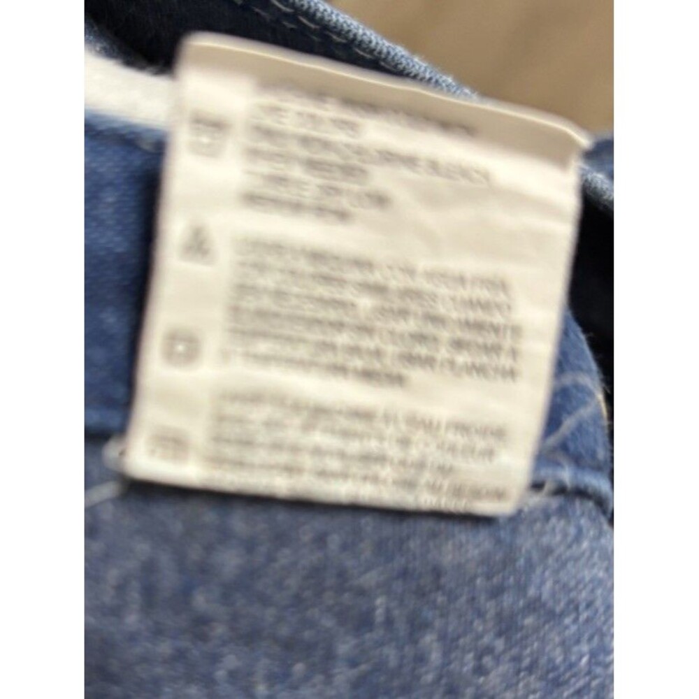 Big Smith Bib Overalls Size 52x32 Blue Jean Denim Work Farming Adjustable Straps - Picture 7 of 7